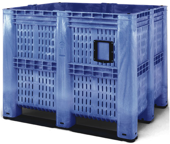 Harga Container plastik besar - box pallet di jakarta, Vented HDPE Jumbo 1200x1200