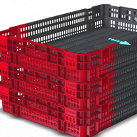 box plastik -  jual container di Jakarta, Vented, Baru 18,5 liter vented stack dan sarang wadah plastik. Sewa mulai dari harga USD$0.01 / kontainer / hari!, Sangat kuat stabil 18.5L dan peti plastik nestable. Sebuah pilihan yang sangat baik untuk roti, buah-buahan segar dan sayuran dan untuk distribusi., C2GP6410VSN