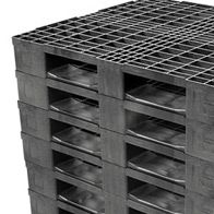 Harga pallet plastik - jual palet,  ISO 1200x1000 , Medium Duty