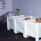 Plastic Bulk Container - best pallet box in Indonesia, Solid , HDPE, Euro 1200x800, B2GD1208H74S