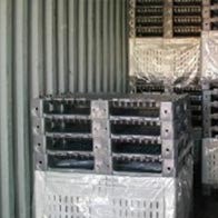 Plastic Bulk Container - best pallet box in Indonesia, Vented folding, HDPE, ISO 1200x1000, B2GD1210KTV