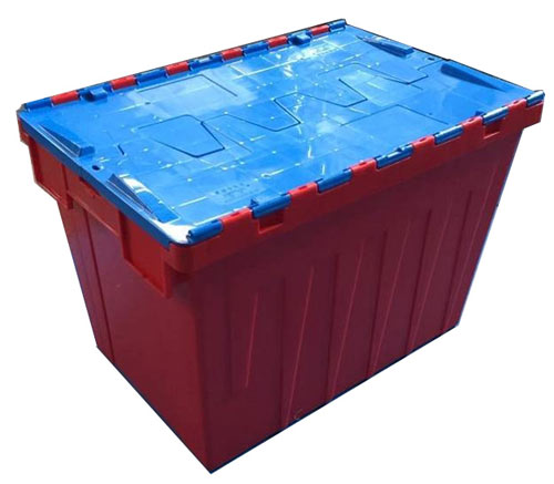 plastic crates, best plastic indonesia, PP, Stack and nest, Automotive, Euro 600x400, Reusable/RPC, Solid, C2GO6441ALC