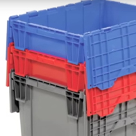 Plastic crates in Jakarta - Plastic 2 go Indonesia has the best container box, Solid,    C2GO7565ALC