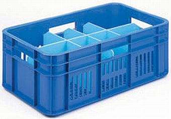 container box - plastic 2 go indonesia, PP, Stackable, Automotive, Food, Vented, C2GP101-90V