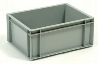 box containers of plastic 2 go indonesia, PP, Stackable, Automotive, Euro 600x400, Food, Reusable/RPC, Solid, C2GP4316S