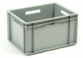 container box - plastic 2 go indonesia, PP, Stackable, Automotive, Euro 600x400, Food, Reusable/RPC, Solid, C2GP4322S