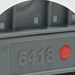 Plastic crates in Jakarta - Plastic 2 go Indonesia has the best container box, Folding Vented,    C2GP6426FV
