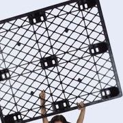 Plastic pallets in Jakarta - a strong plastic pallet from Plastic 2 go Indonesia, Export, ISO 1200x1000 , Light Weight, P2G105