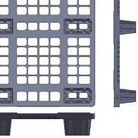 Plastic pallets in Jakarta - a strong plastic pallet from Plastic 2 go Indonesia, ISO 1200x1000, Export  , Light Weight, P2G1210