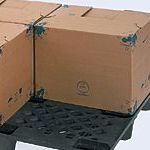 Plastic pallets in Jakarta - a strong plastic pallet from Plastic 2 go Indonesia, Euro 1200x800, Export , Medium Duty, P2G810
