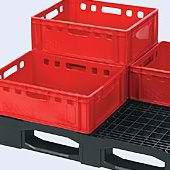 Plastic pallets in Jakarta - a strong plastic pallet from Plastic 2 go Indonesia, Euro 1200x800 , Heavy Duty, P2G888