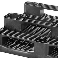 Plastic pallets in Jakarta - a strong plastic pallet from Plastic 2 go Indonesia, Euro 1200x800 , Heavy Duty, P2G888